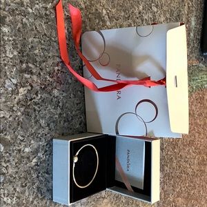 Brand new Pandora silver bangle bracelet